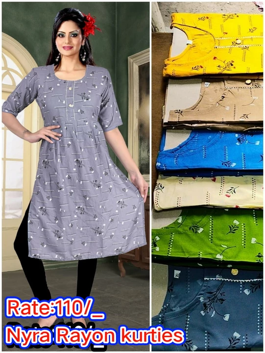 Nyra kurties uploaded by Ridhi Sidhi Creation on 6/2/2024