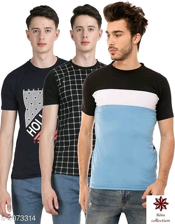 Post image Men tshirt  and shirt collection 
Fabric  100% cotton 
Price  call me 6350282882