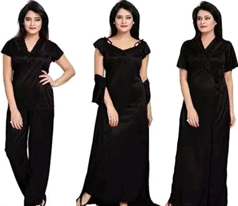 Night dress modern ware combo pack  uploaded by PLP Fashion on 1/3/2023
