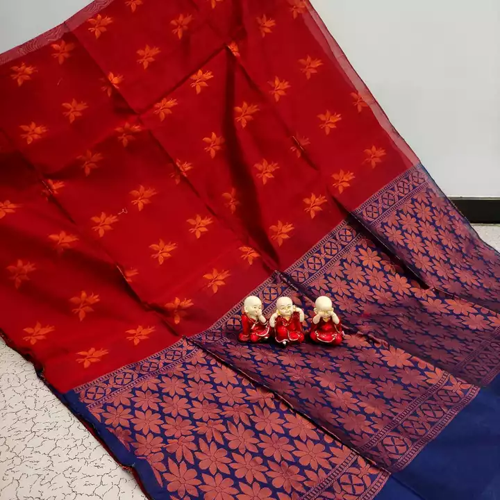 Cotton sarees uploaded by business on 1/3/2023