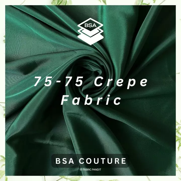 75 75 Crepe Fabric uploaded by business on 1/3/2023