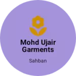 Business logo of Mohd ujair garments