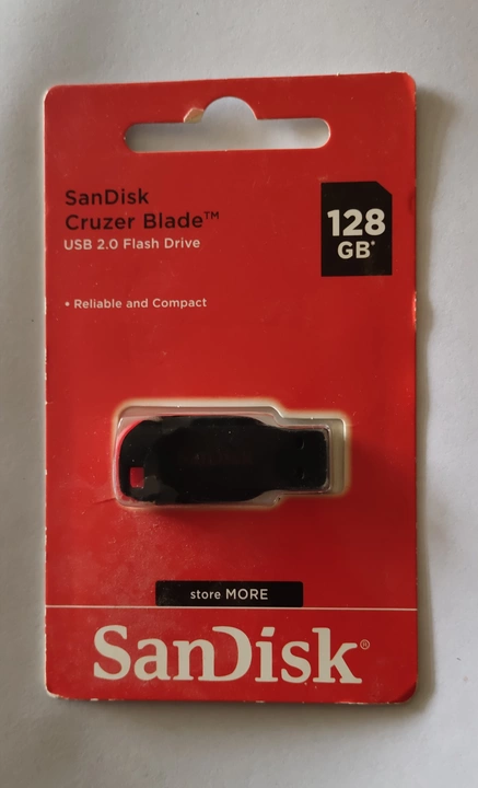 Sandisk pendrive 128 Gb uploaded by P3 STORS on 5/31/2024