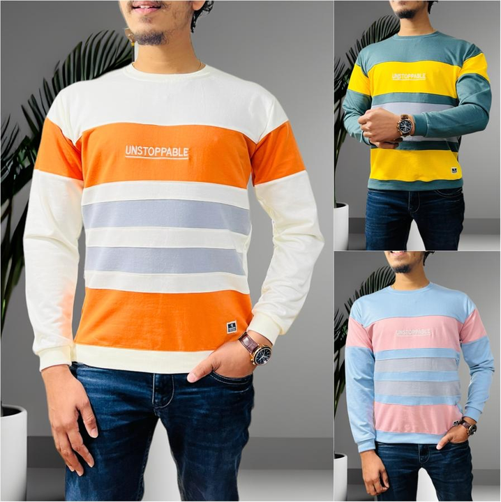 Post image Fabric - FLEECE COTTON 310gsm 
Size - M/L/XL/XXL 
Price- Rs 335per piece 
Full Sleeves 
Model wearing L size 
All branded sizes..
MOQ- 2 Sets. 
30% Advance Payment..
For more details whatspp number 7400584791