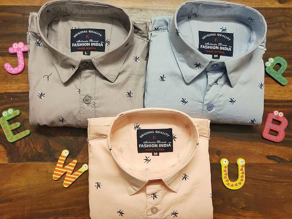 Men's shirt pure cotton uploaded by OPV International on 2/9/2021