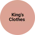 Business logo of King's clothes