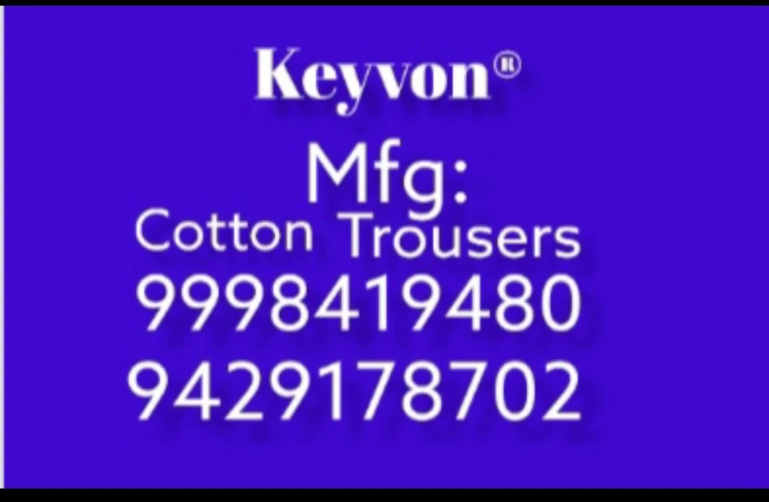 Shop Store Images of Keyvon men's cotton traouser and men's short sunri