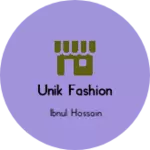 Business logo of Unik fashion