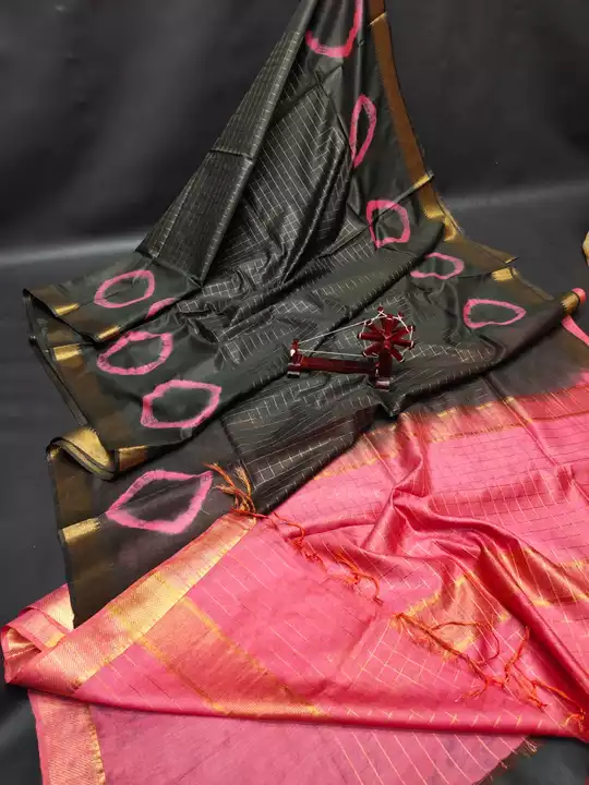 Post image Kota silk weaving shibori printed saree
With running blouse piece

DM or wp 7667191084