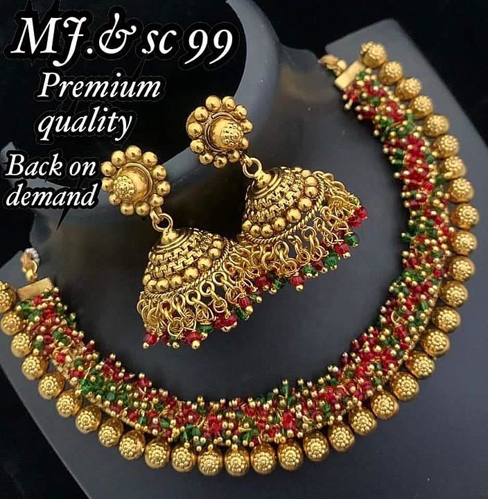 Necklace uploaded by Saraswathi Fashion on 2/9/2021