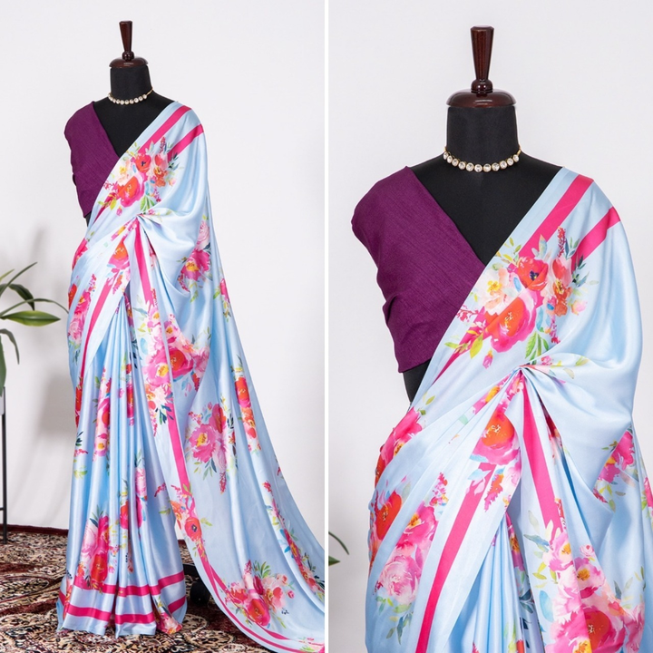 Digital Printed sarees uploaded by Granth Creations  on 1/3/2023