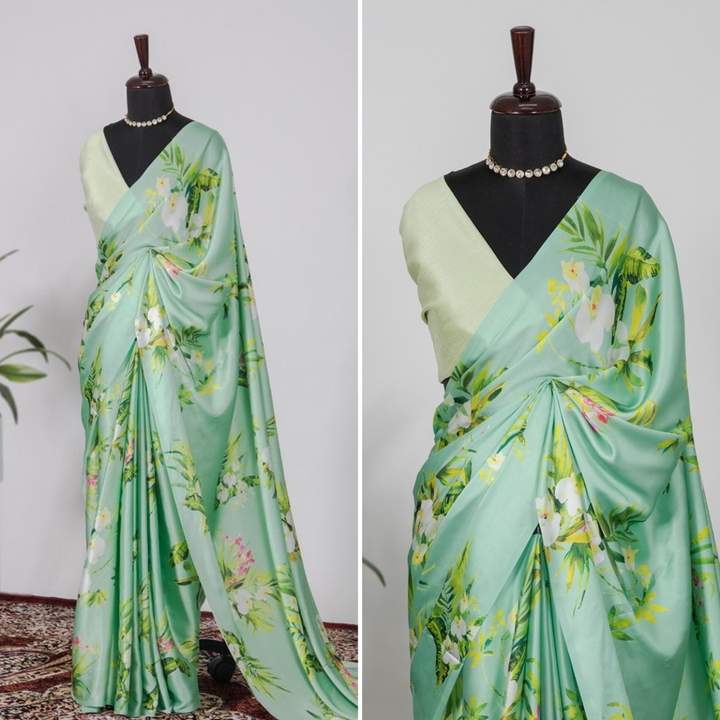 Digital printing sarees uploaded by Granth Creations  on 1/3/2023