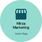 Business logo of Mirza Marketing