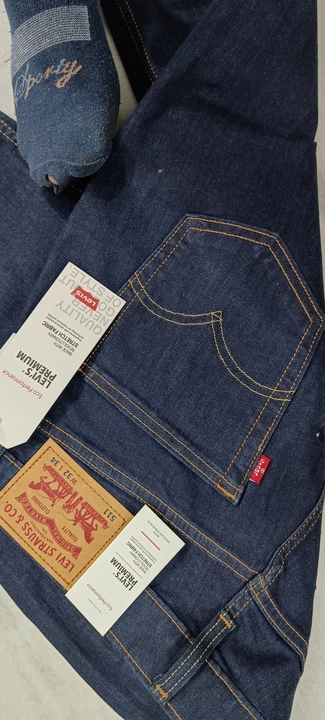Levi's men's original jeans uploaded by Asha garments on 1/3/2023