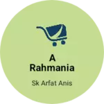 Business logo of A RAHMANIA