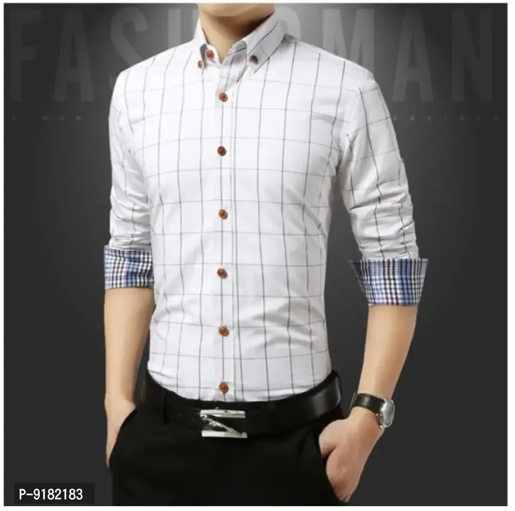 Product image with price: Rs. 410, ID: comfy-trendy-shirts-for-men-6756b3a1