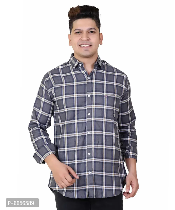 Product image with price: Rs. 290, ID: check-shirts-for-men-5d0ea6ef