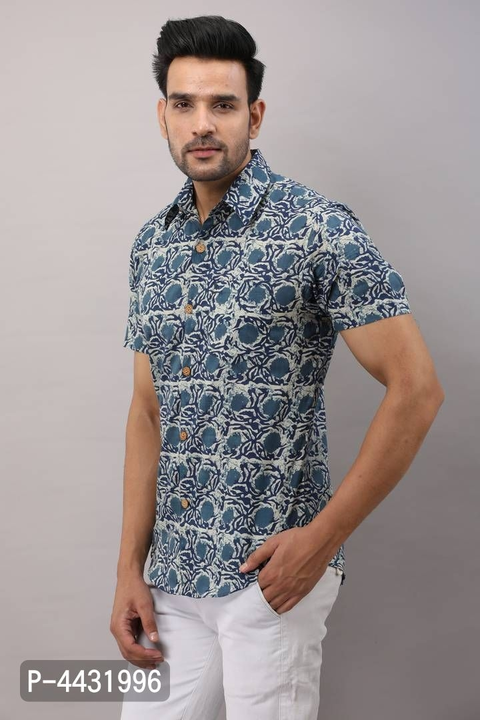 High quality summer half sleeve shirts for men  uploaded by Invalid  on 1/3/2023