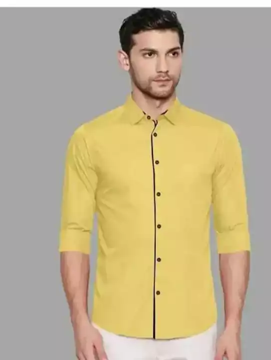 *Trendy Cotton Blend Solid Casual Shirt*

*Price 400*

*Free Shipping Free Delivery*

*Fabric*: Cott uploaded by SN creations on 1/4/2023