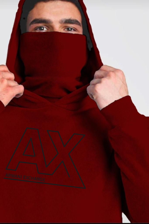 *Very Very Premium Quality A/X Mask Hoodie Artical*

*BRAND - Armani Exchange*

*MOST LOVEABLE UNISE uploaded by SN creations on 1/4/2023