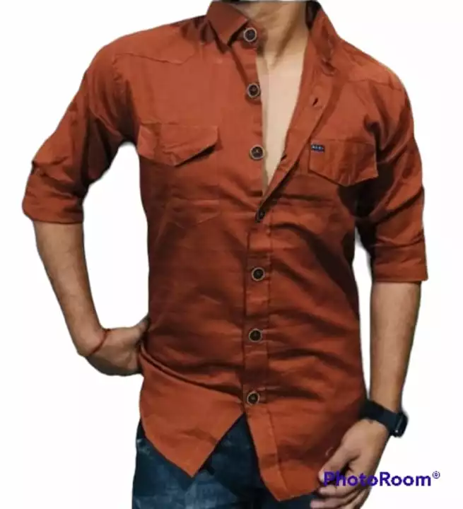 Showroom Quality Denim Double Pocket Shirts  uploaded by Hindustan Trading Company on 1/4/2023