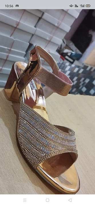 Fansy sandels heels  uploaded by business on 1/4/2023