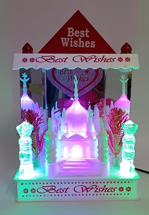Lovely Taj Mahal Showpiece with Color Changing Effect  uploaded by Starpion on 1/4/2023