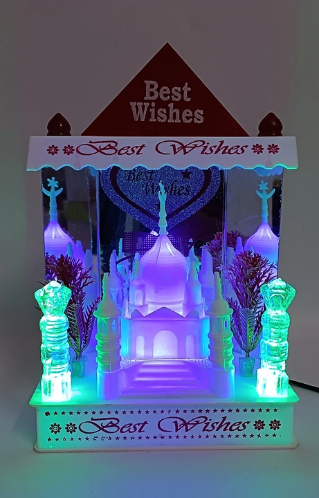 Lovely Taj Mahal Showpiece with Color Changing Effect  uploaded by Starpion on 1/4/2023