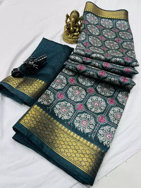 Jacquard border saree  uploaded by business on 1/4/2023