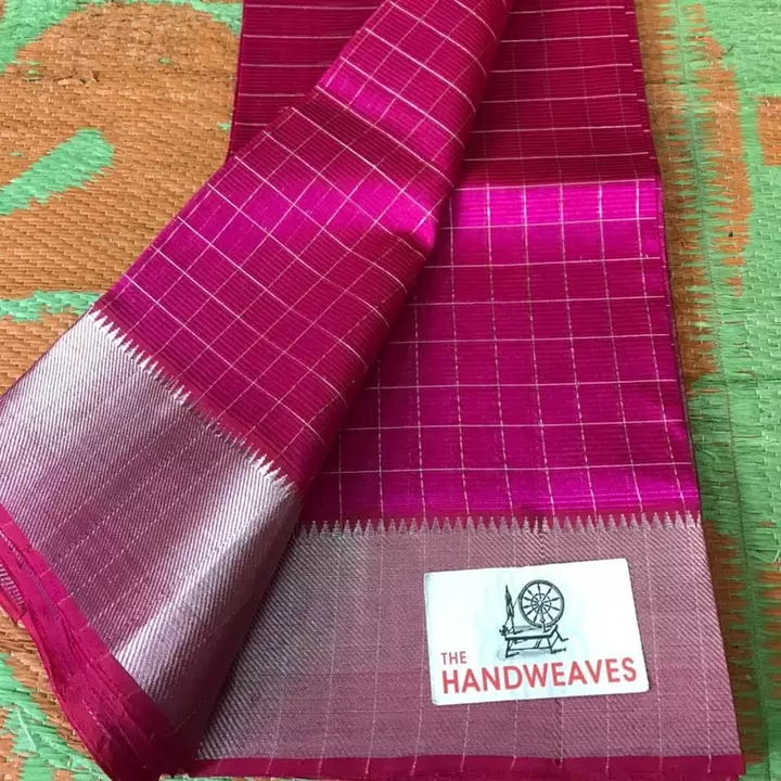 Pure mangalgiri silk sarees  uploaded by MH BRAND on 6/2/2024