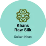 Business logo of khans raw silk industry