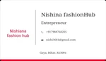 Business logo of Nishina fashion hub