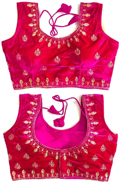 RUHI FASHION - VELVET-6

Blouse has *Sequance , Jari and Thread WORK*

Blous material velvate 

Blou uploaded by SN creations on 1/4/2023