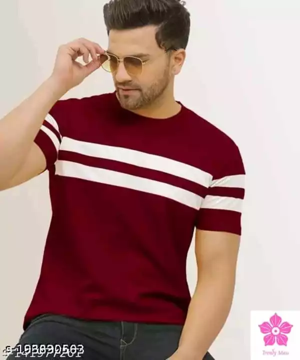 Marron colour designer Tshirt  uploaded by Sneh Traders on 5/30/2024