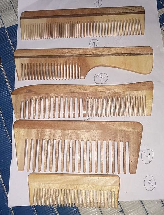 Neem Wood comb uploaded by business on 2/9/2021