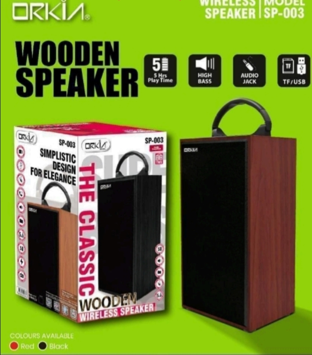 Orkia Wooden Speaker  uploaded by business on 1/4/2023