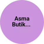 Business logo of Asma butique.. 