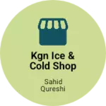 Business logo of KGN ice & cold shop