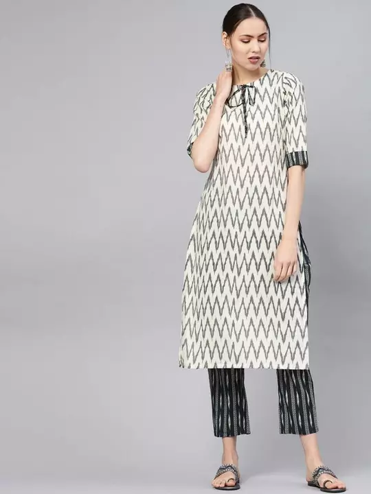 Cotton Kurti Pant Set uploaded by Rupru Fashion Private Limited on 5/29/2024