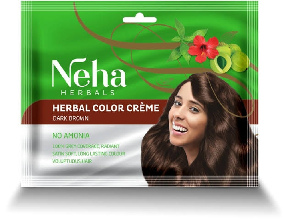 Neha Herbal color cream Dark brown  uploaded by business on 1/4/2023