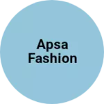 Business logo of Apsa fashion