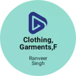 Business logo of Clothing,garments,fashion and taxtiles