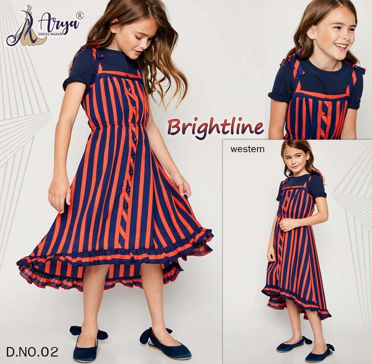 Brightline Green Digital Print Polireyon  kids  Western wear  D6 


TOP and FROCK
- 6 Colour
- Fabri uploaded by SN creations on 1/4/2023