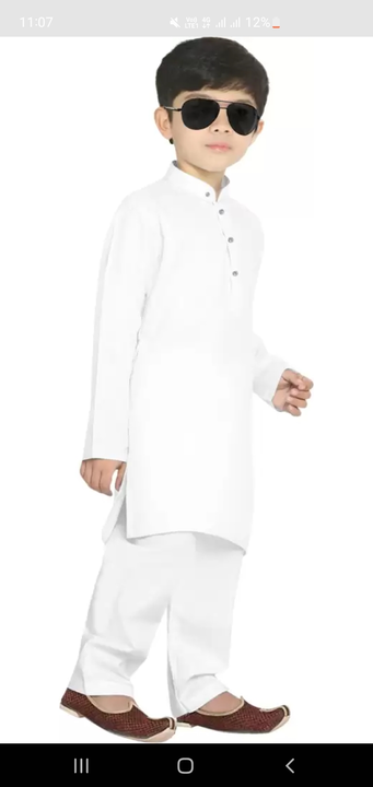 White kurta payjama set uploaded by VIP COLLECTION on 5/30/2024