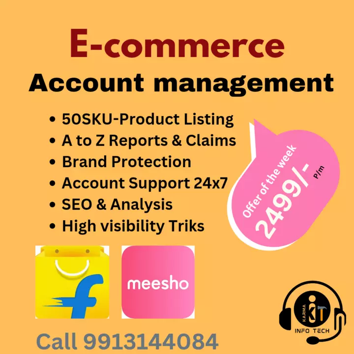 Post image We have our another national e-commerce development business with full support..
Join us get e-commerce sales.
Contact for more information
9913144084