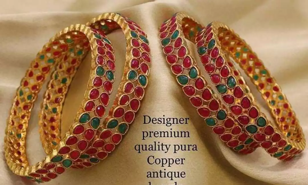 *Gold Plated Designer Traditional Bangle Set For Women*

*Price 299*

*Free Shipping Free Delivery*
 uploaded by SN creations on 1/5/2023