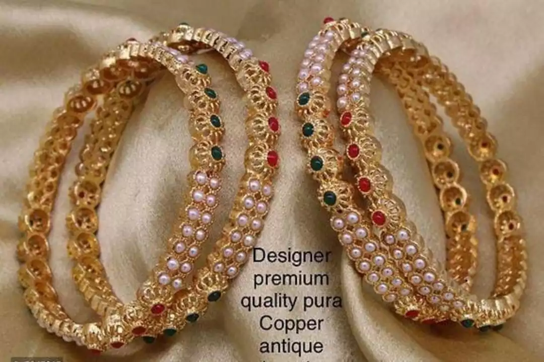 *Gold Plated Designer Traditional Bangle Set For Women*

*Price 299*

*Free Shipping Free Delivery*
 uploaded by SN creations on 1/5/2023