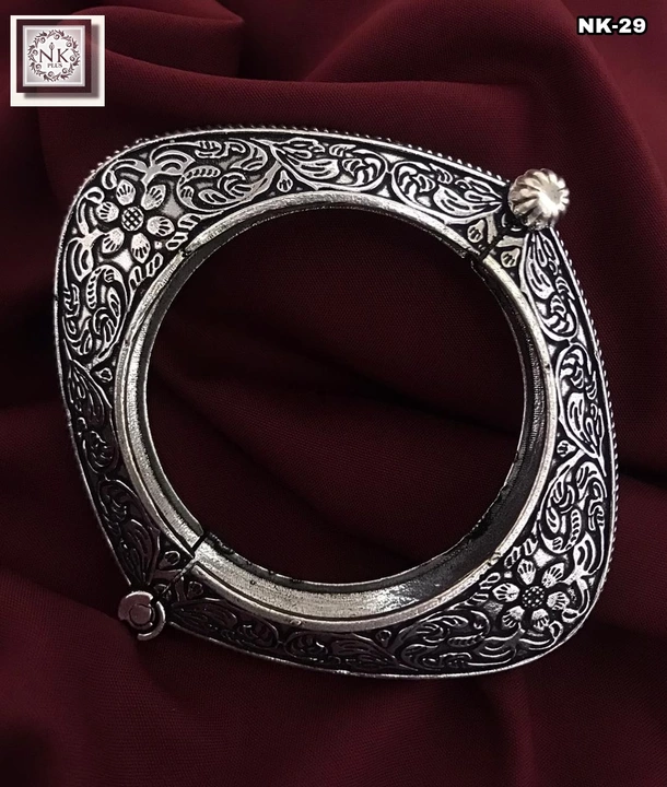 Oxidised Bangle kada uploaded by Nk jewellery on 5/28/2024