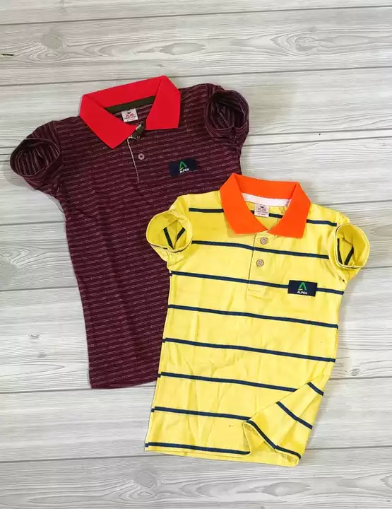Product image of BOYS COLLAR COTTON T SHIRT, price: Rs. 80, ID: boys-collar-cotton-t-shirt-4d21525b