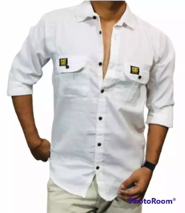 Showroom Quality Double Pocket Shirts  uploaded by Hindustan Trading Company on 1/5/2023